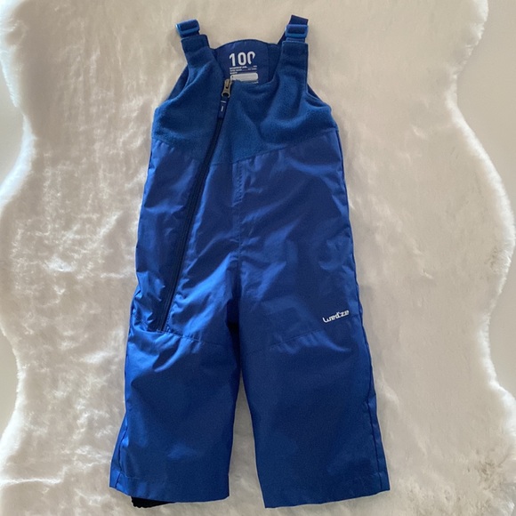 Decathlon Wed'ze Bib Waterproof Zip-Up Snow Pants 12 Months (71-77 cm) - Picture 13 of 14